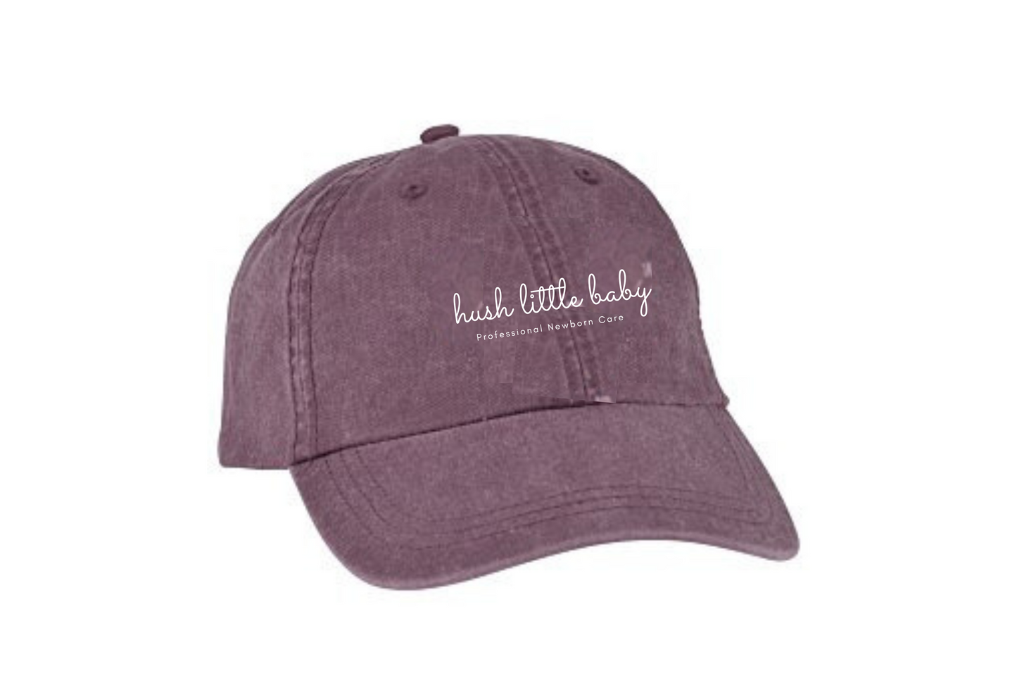 Maroon Embroidered Hat