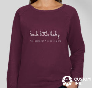 Maroon Long Sleeve Sweater Shirt